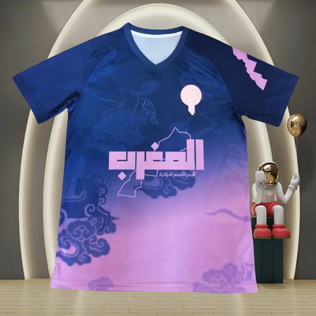 Morocco 2025 Season Football Classic Men's Jerseys Fan Culture Competition Breathable Quick-drying Motorcycle Tops T-shirt
Morocco 2025 Season Football Classic Men's Jerseys Fan Culture Competition Breathable Quick-drying Motorcycle Tops T-shirt