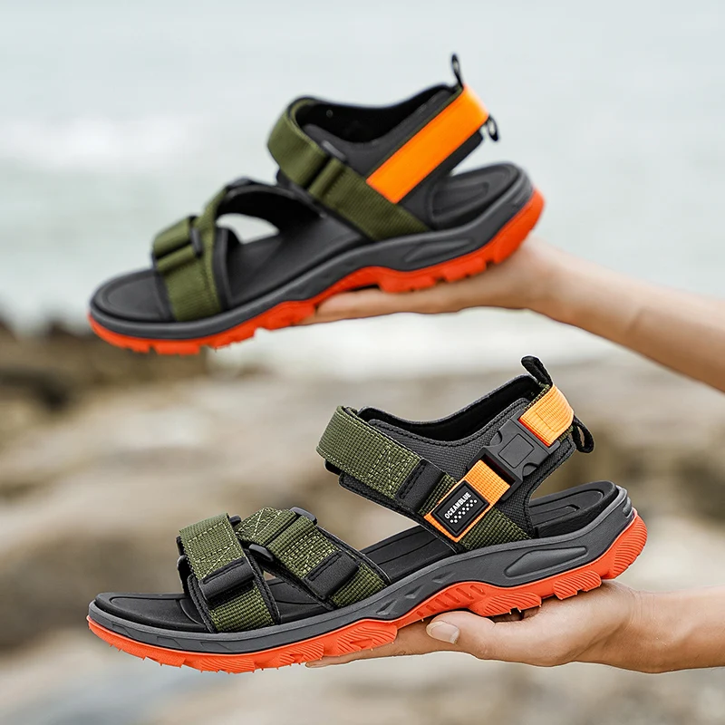 Men's Sandals Open Toe Water Sandals,Athletic and Outdoor Hiking Sandal Waterproof Lightweight with Adjustable Strap Size 40-45
Men's Sandals Open Toe Water Sandals,Athletic and Outdoor Hiking Sandal Waterproof Lightweight with Adjustable Strap Size 40-45