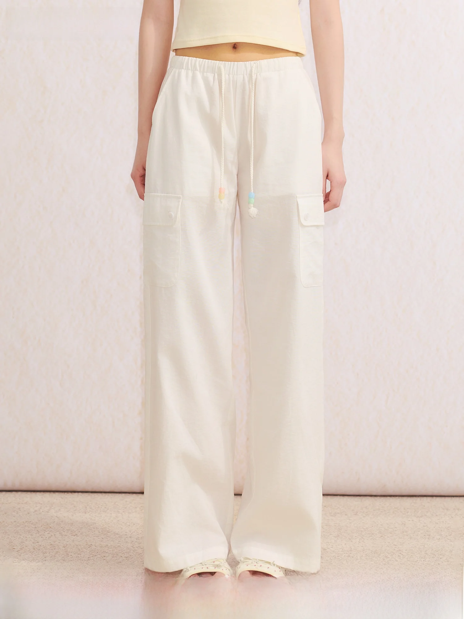 Umoumo Summer Casual Cotton Linen Beaded Straight Leg Pants Loose Breathable Anti-Wrinkle Women's Premium Fashion Trousers
Umoumo Summer Casual Cotton Linen Beaded Straight Leg Pants Loose Breathable Anti-Wrinkle Women's Premium Fashion Trousers