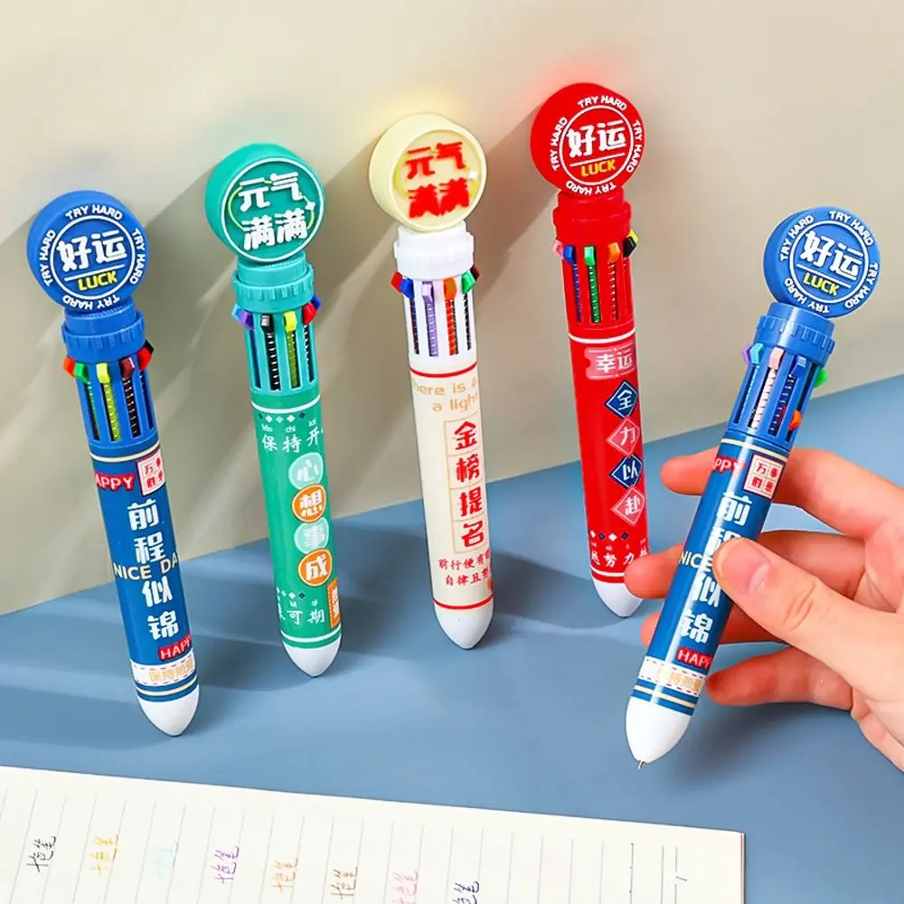 Gifts For Girls 0.5mm Multicolor Automatic pens Writing Pens Cartoon Pens Pressable Pens 10 Color Ballpoint Pen Signing Pens
Gifts For Girls 0.5mm Multicolor Automatic pens Writing Pens Cartoon Pens Pressable Pens 10 Color Ballpoint Pen Signing Pens