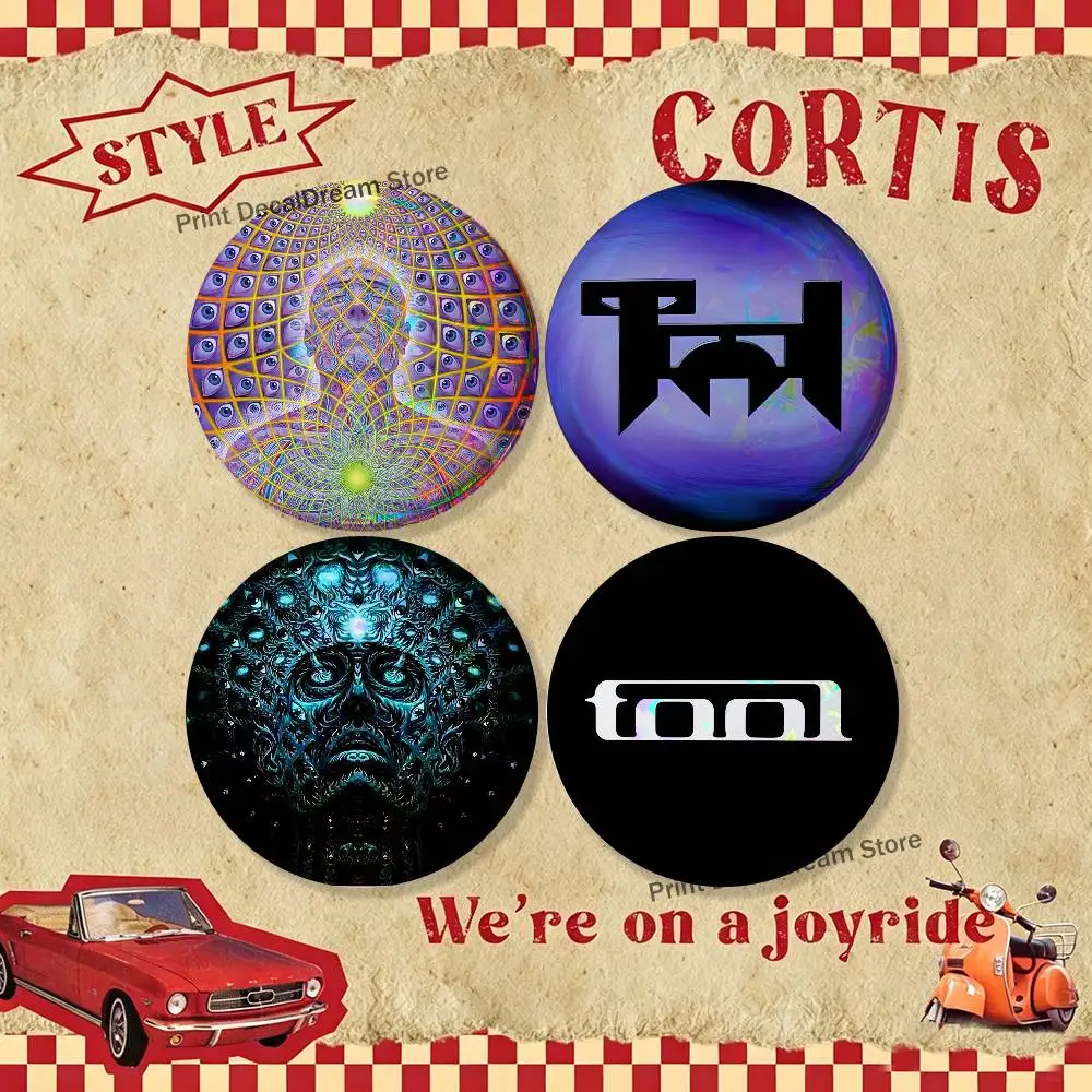 T-Tool band 4-piece set Pins Backpack Clothes Jewelry Accessories Cartoon Round Brooch Button Badge Fans Collection Gifts
T-Tool band 4-piece set Pins Backpack Clothes Jewelry Accessories Cartoon Round Brooch Button Badge Fans Collection Gifts