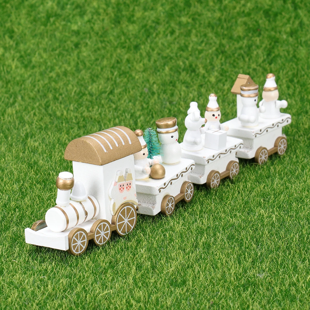 Xmas Ornaments Mini Desktop Creative Train Toy Kids Table Window Decoration Supplies Gift Four-section Wooden White Child
Xmas Ornaments Mini Desktop Creative Train Toy Kids Table Window Decoration Supplies Gift Four-section Wooden White Child
