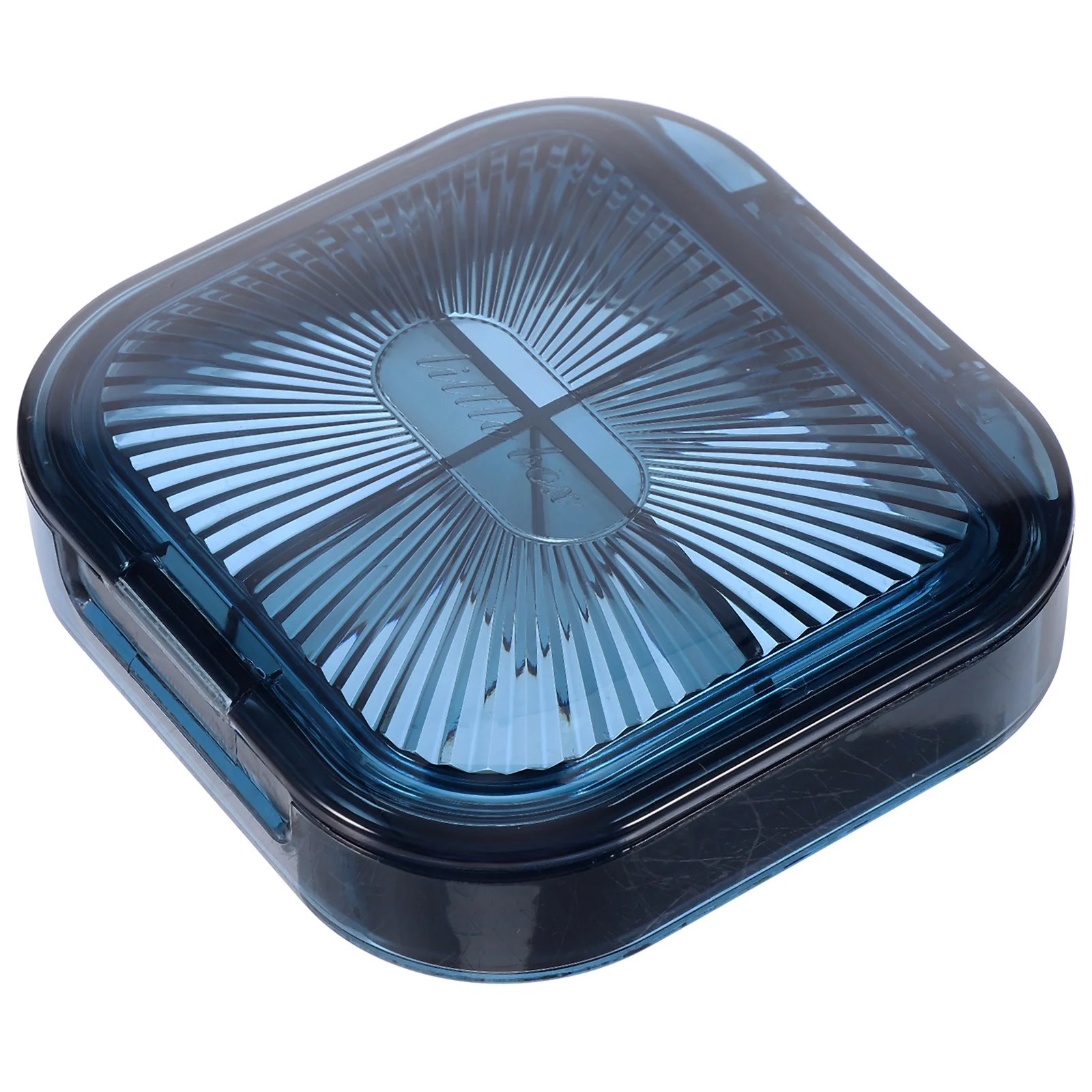 Travel Pill Box 4 Compartments Blue Small Size Portable Case Medication Organizer Lightweight Storage Container
Travel Pill Box 4 Compartments Blue Small Size Portable Case Medication Organizer Lightweight Storage Container