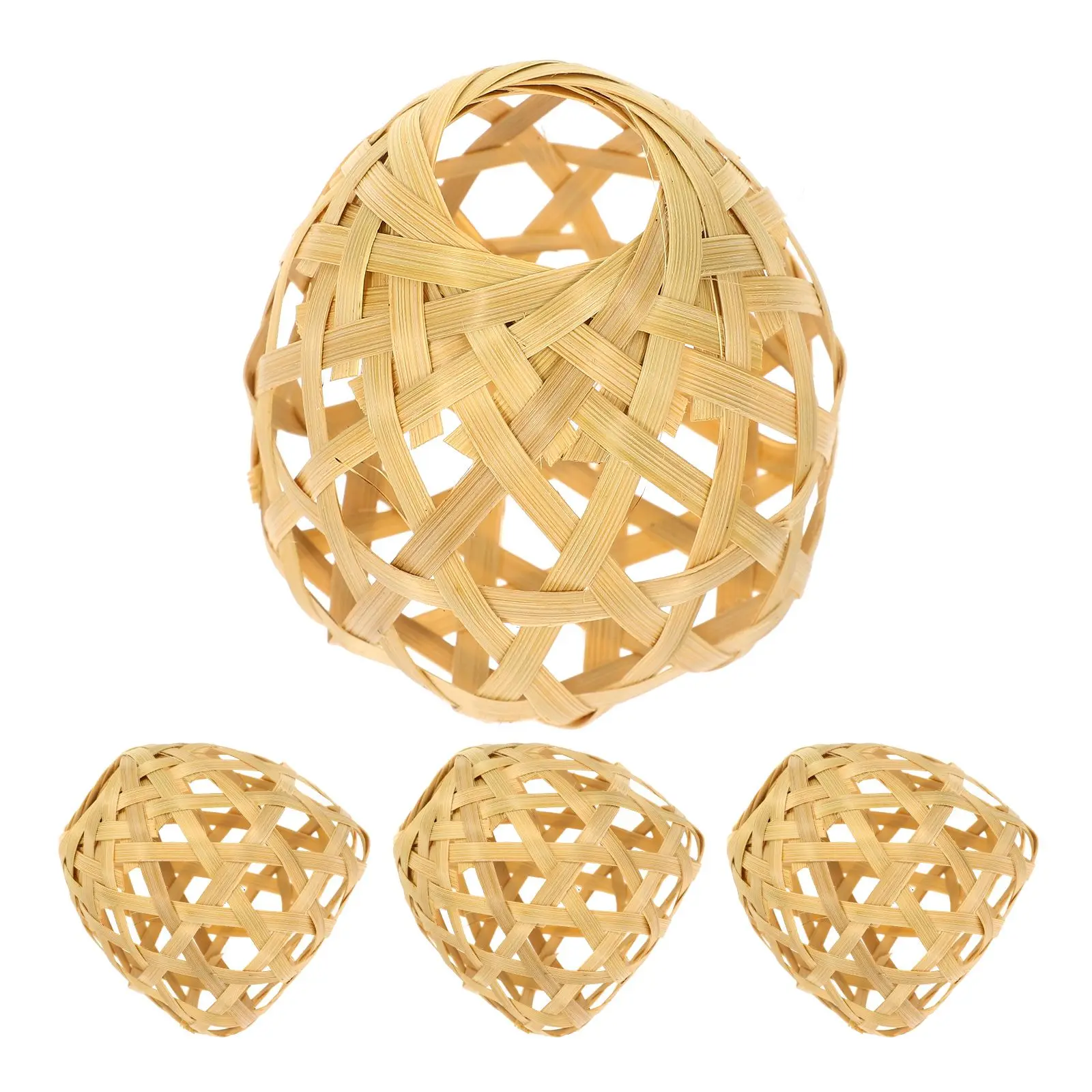 4pcs Bamboo Lamp Shade Woven Desk Table Light Cover Beige Replacement Pendant Lampshades Handmade Mini Round Soften Bright Eye
4pcs Bamboo Lamp Shade Woven Desk Table Light Cover Beige Replacement Pendant Lampshades Handmade Mini Round Soften Bright Eye