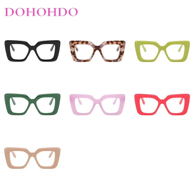 Trend Personality Candy Color Punk Oversized Square Anti-Blue Light Glasses Luxury Brand Women Men Computer Work Optical Eyewear
Trend Personality Candy Color Punk Oversized Square Anti-Blue Light Glasses Luxury Brand Women Men Computer Work Optical Eyewear