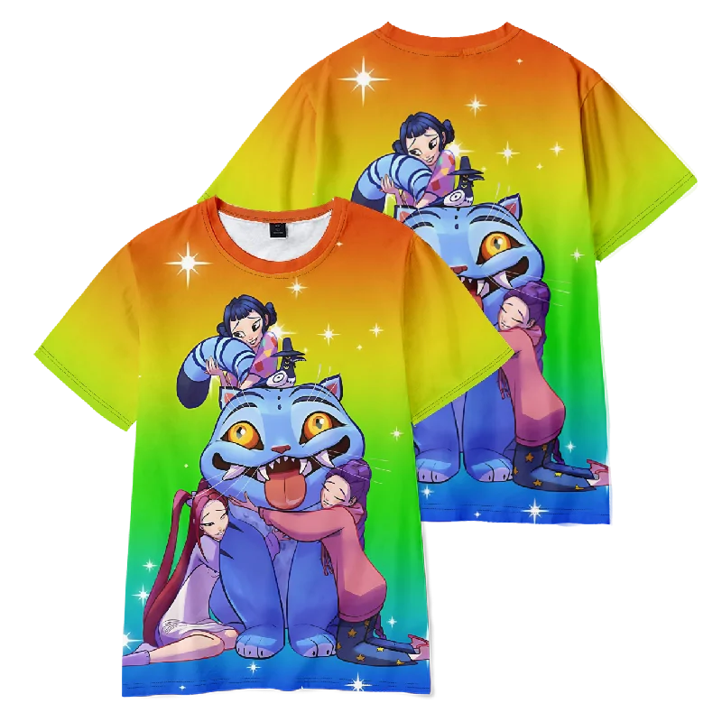 KPop Demon Hunters Merch 2025 Tee T-shirt Merch Men Short Sleeve Tee Unisex Tops Clothes Causal Female Y2K Tops
KPop Demon Hunters Merch 2025 Tee T-shirt Merch Men Short Sleeve Tee Unisex Tops Clothes Causal Female Y2K Tops