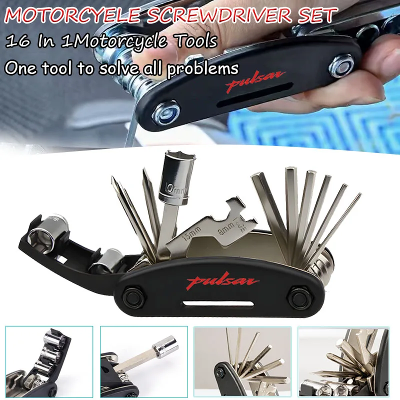 For Bajaj Pulsar N160 N250 Rs200 Ns200 Ns160 Ns125 150 180 200 220F 2024 New Motorcycle Accessories Tool Repair Screwdriver Set
For Bajaj Pulsar N160 N250 Rs200 Ns200 Ns160 Ns125 150 180 200 220F 2024 New Motorcycle Accessories Tool Repair Screwdriver Set