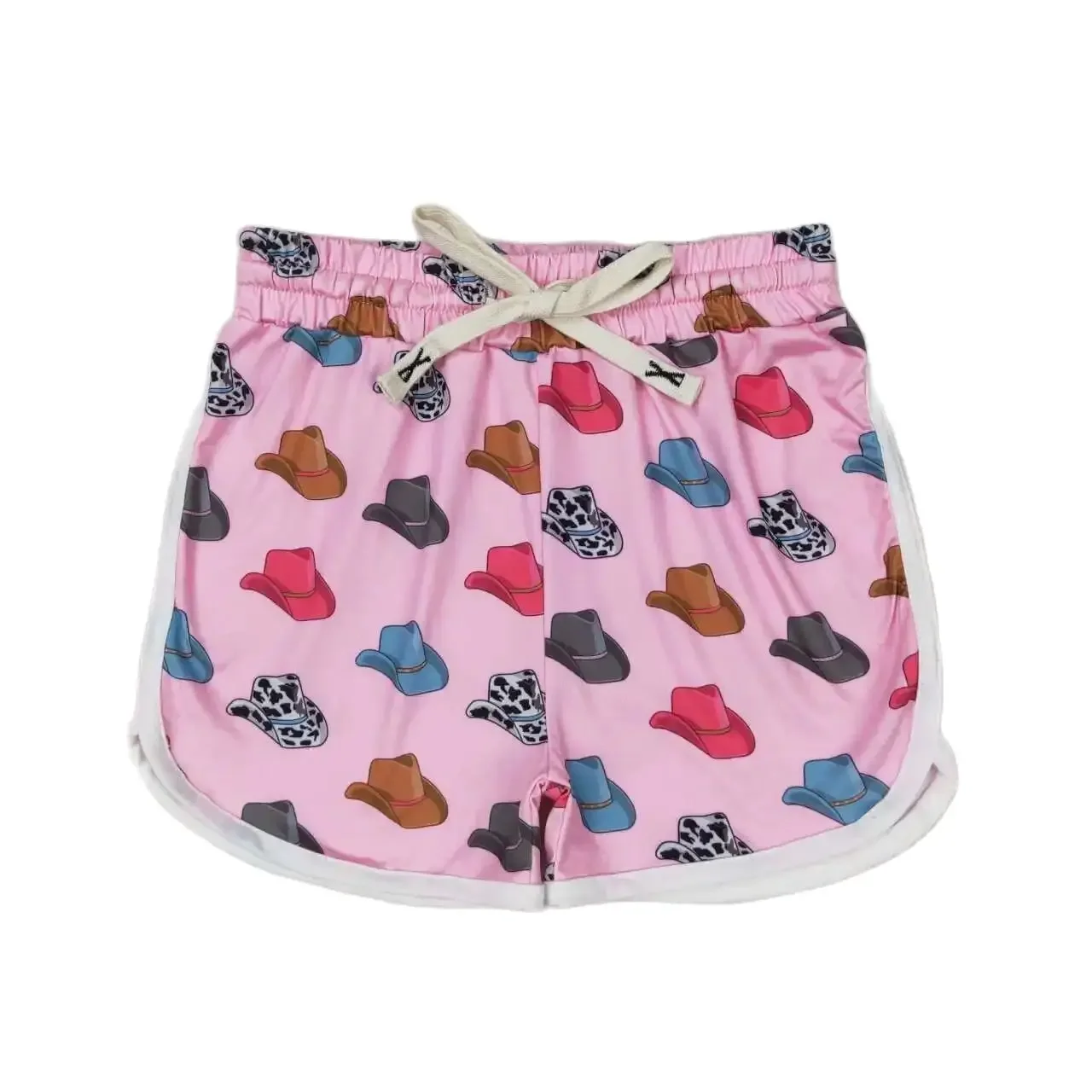 SS0243 Fashionable, Comfortable Girls Shorts Cowboy Hat Pink Print With Shorts Children Clothes
SS0243 Fashionable, Comfortable Girls Shorts Cowboy Hat Pink Print With Shorts Children Clothes