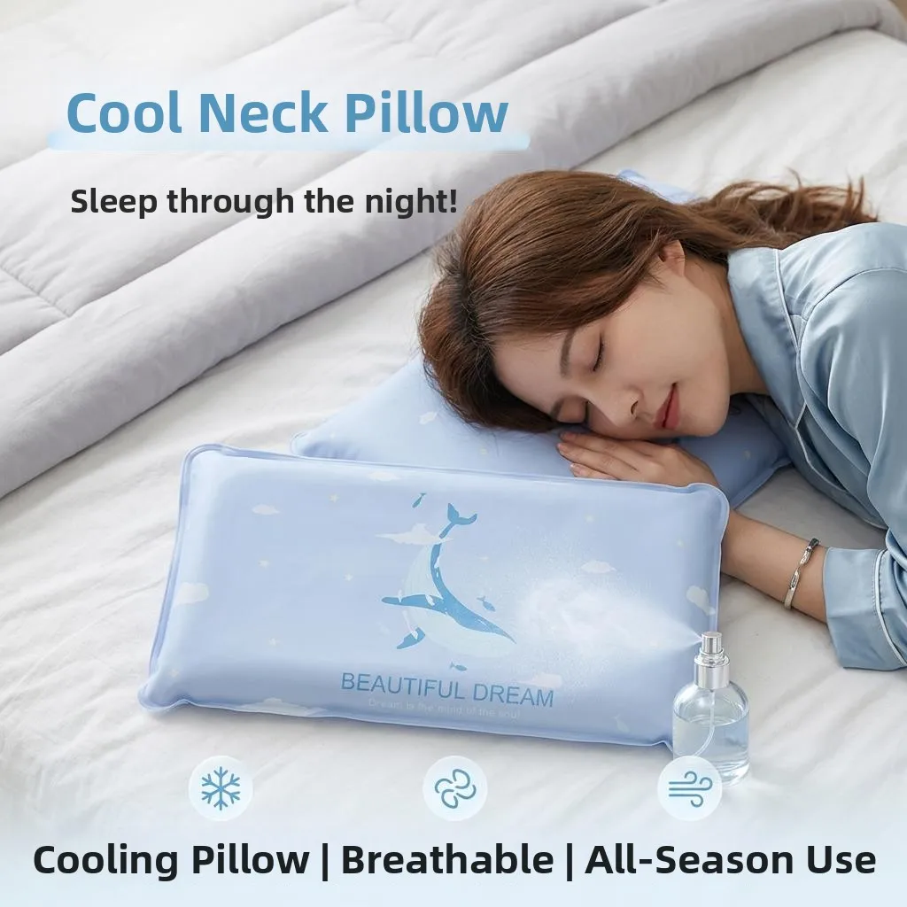 Large Size Cooling Pillow for Children And Students Office Use Ice Gel Pillow Comfortable Summer Pillow Korean Brand Home Use
Large Size Cooling Pillow for Children And Students Office Use Ice Gel Pillow Comfortable Summer Pillow Korean Brand Home Use
