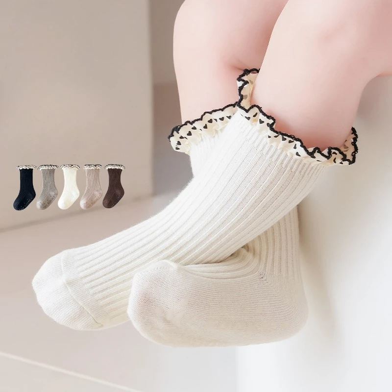 Newborn Baby Girls Leg Ruffled Long Socks Cotton Cute Socks Kid Spring Clothing with Lacework Unisex Toddlers Cotton Socks
Newborn Baby Girls Leg Ruffled Long Socks Cotton Cute Socks Kid Spring Clothing with Lacework Unisex Toddlers Cotton Socks