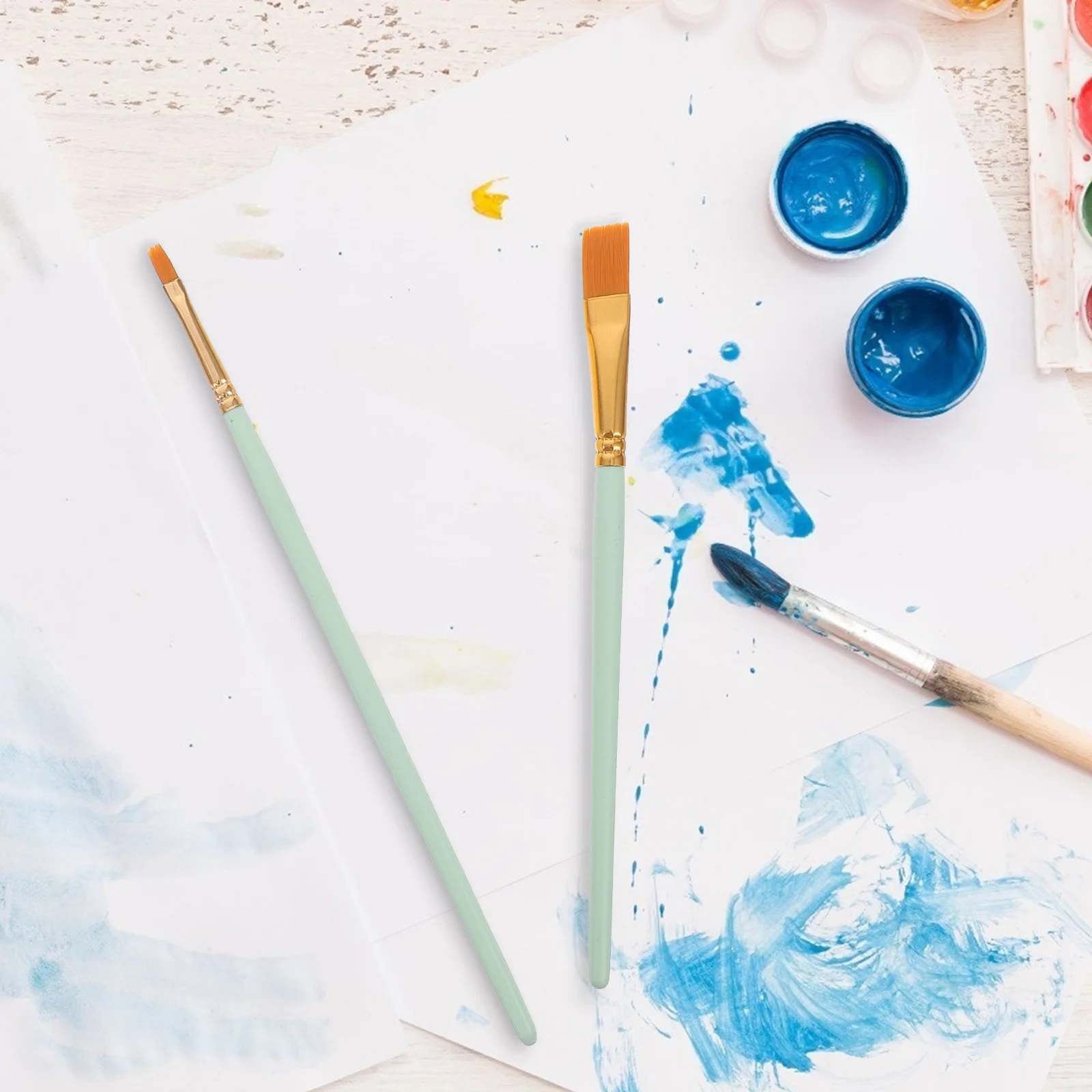 1Set Watercolor Painting Brushes Nylon Reliable Professional Paintbrushes Durable Comfortable for DIY Painting
1Set Watercolor Painting Brushes Nylon Reliable Professional Paintbrushes Durable Comfortable for DIY Painting