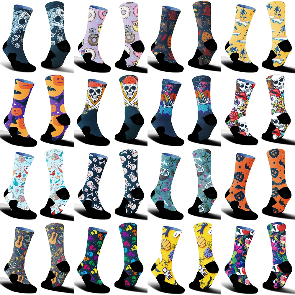 2025 New Highway bike socks Skeleton Skateboarding Donut print Cycling socks comfortable anti slip sports bike socks
2025 New Highway bike socks Skeleton Skateboarding Donut print Cycling socks comfortable anti slip sports bike socks