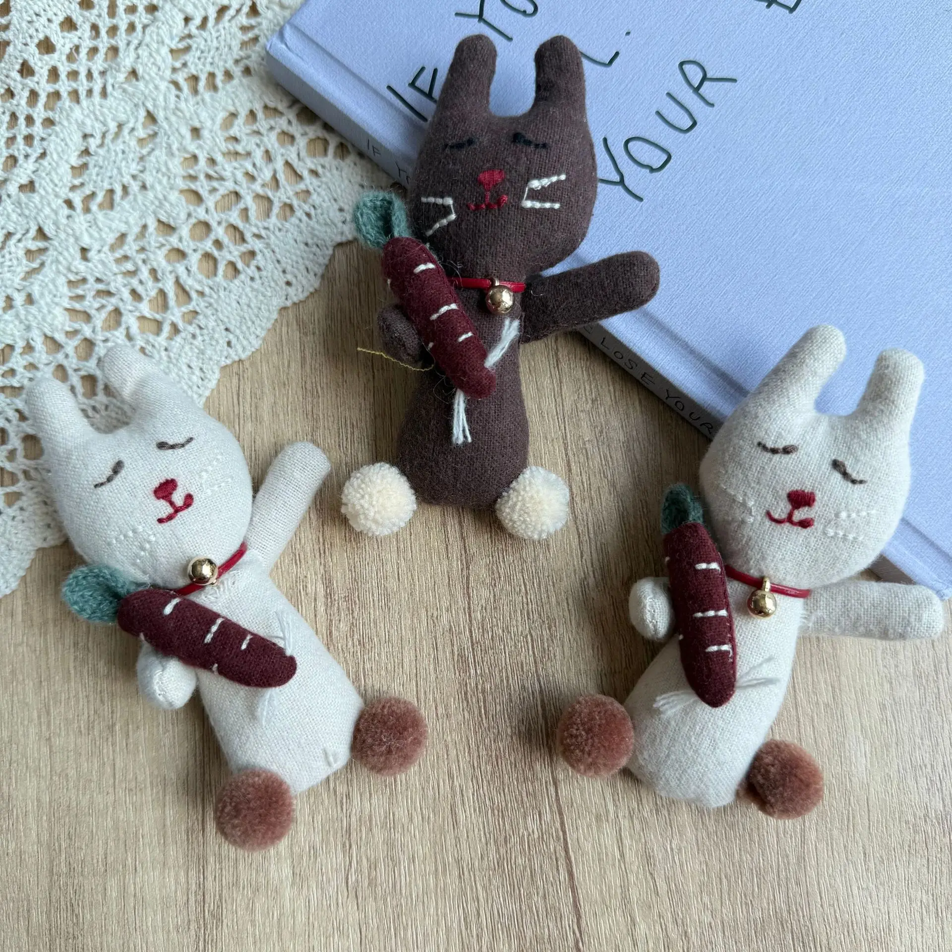New Children Cute Cartoon Fabric Carrot Rabbit Bear DIY Clothing Bag Decoration Plush Toy Brooch Pin Accessory Premium Quality
New Children Cute Cartoon Fabric Carrot Rabbit Bear DIY Clothing Bag Decoration Plush Toy Brooch Pin Accessory Premium Quality