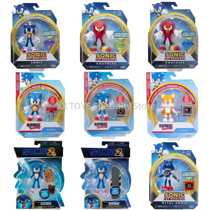 Sonic The Hedgehog 2 Movie Modern Metal Sonic 4 Inch Action Figure Classic Sonic Articulated Model Children's Collectible Toys
Sonic The Hedgehog 2 Movie Modern Metal Sonic 4 Inch Action Figure Classic Sonic Articulated Model Children's Collectible Toys