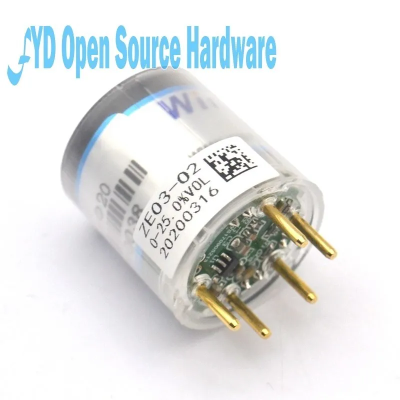 Oxygen Sensor Module ZE03-O2\CO\O2\NH3\H2S\NO2\HCL\H2\PH3\SO2\O3\CL2\HF Electrochemical Concentration Detection
Oxygen Sensor Module ZE03-O2\CO\O2\NH3\H2S\NO2\HCL\H2\PH3\SO2\O3\CL2\HF Electrochemical Concentration Detection