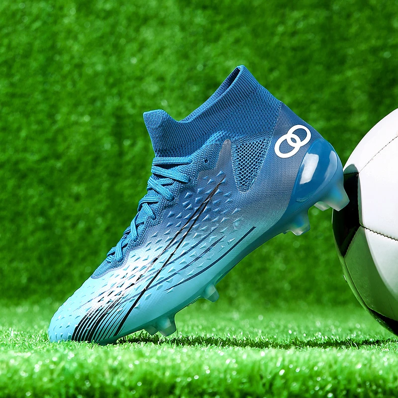 Mens Football Shoes TF/FG Lace Up Non-slip Breathable Anti Slip Soft Elastic Professional Training Soccer Shoes for Men
Mens Football Shoes TF/FG Lace Up Non-slip Breathable Anti Slip Soft Elastic Professional Training Soccer Shoes for Men