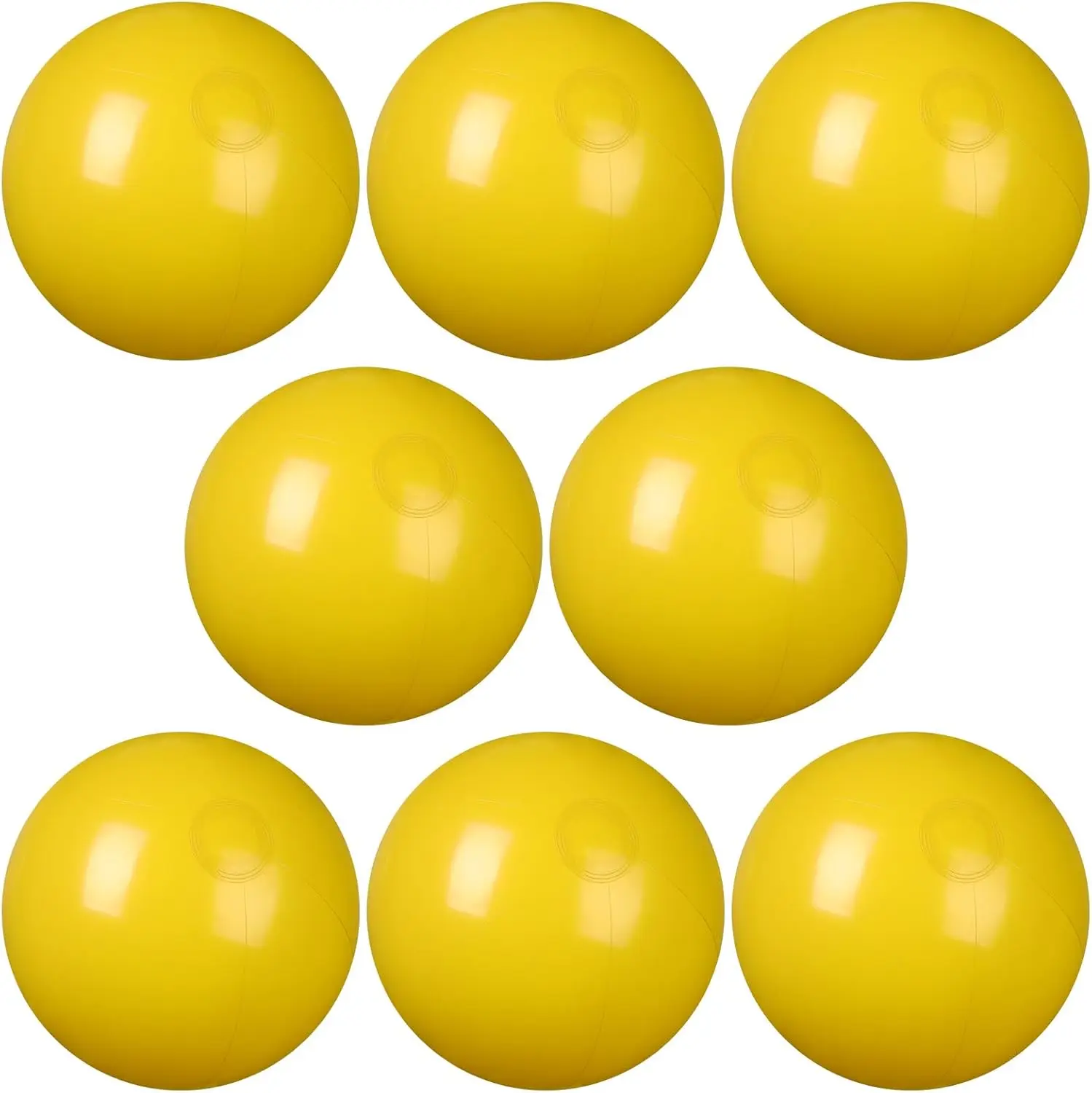 8-Piece 12-Inch Solid Red Inflatable Beach Balls for Pool Games and Outdoor Fun
8-Piece 12-Inch Solid Red Inflatable Beach Balls for Pool Games and Outdoor Fun
