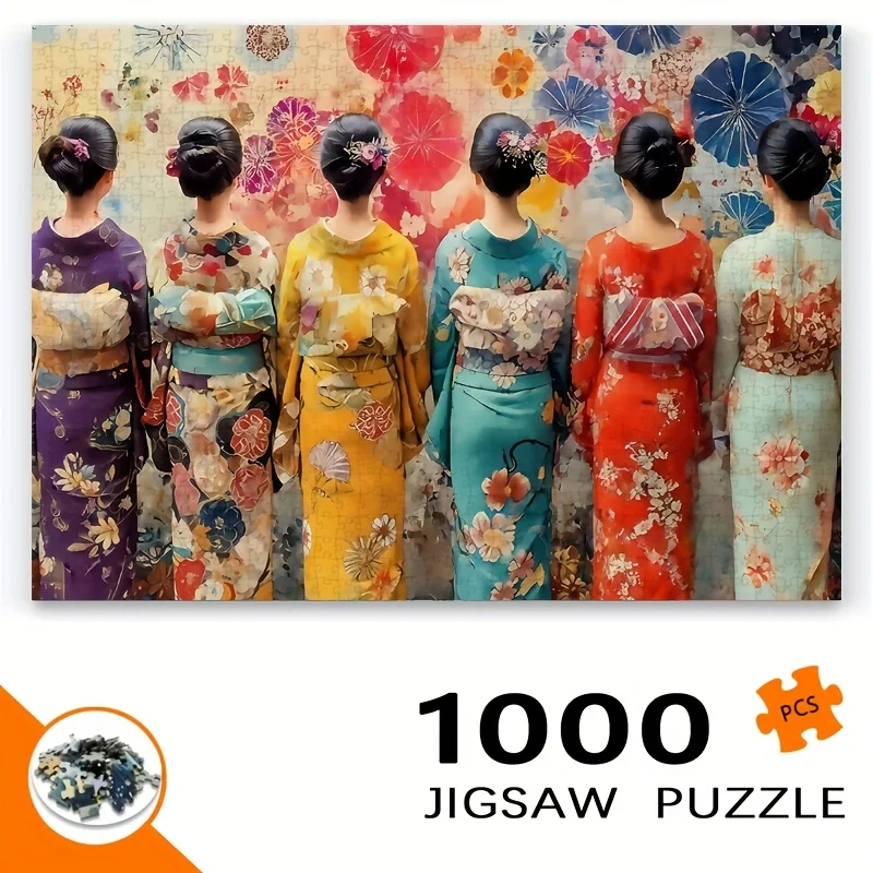 2026 Japanese Geisha New Style Educational Puzzle Difficult Challenge Leisure Decompression Jigsaw Puzzle
2026 Japanese Geisha New Style Educational Puzzle Difficult Challenge Leisure Decompression Jigsaw Puzzle