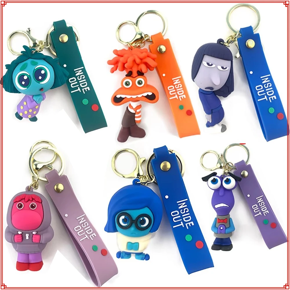 Cartoon Inside Out Keychain Anime Doll Backpack Pendant Keyrings Couple Car Key Chains Decorative Accessories Kids Holiday Gifts
Cartoon Inside Out Keychain Anime Doll Backpack Pendant Keyrings Couple Car Key Chains Decorative Accessories Kids Holiday Gifts