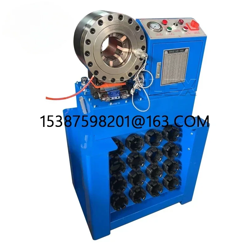 1/4-2'' P69 hydraulic hose press 2inch 4 wires Hose Pressing Machine with Fast dies tool and dies base
1/4-2'' P69 hydraulic hose press 2inch 4 wires Hose Pressing Machine with Fast dies tool and dies base