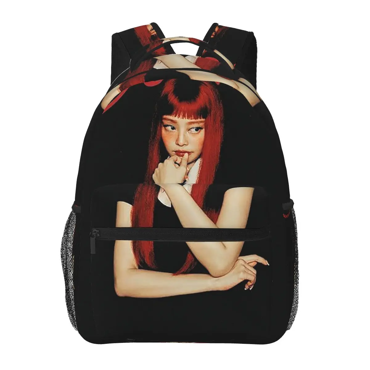 Rapper JENNIE KIM X01 TEE-secretary Student Backpack School Bag Hiking Daypack for Boys Girls Fashion Bookbag Shoulder Bags
Rapper JENNIE KIM X01 TEE-secretary Student Backpack School Bag Hiking Daypack for Boys Girls Fashion Bookbag Shoulder Bags