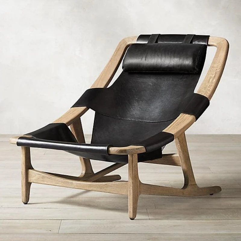 Furniture American country retro tiger chair Italian minimalist light luxury villa solid wood matte leather sofa chair
Furniture American country retro tiger chair Italian minimalist light luxury villa solid wood matte leather sofa chair