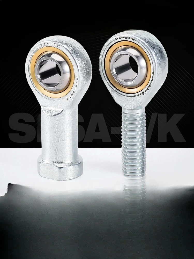 Imported universal fisheye ball head rod end joint bearing, fully stainless steel internal and external thread self-lubricating
Imported universal fisheye ball head rod end joint bearing, fully stainless steel internal and external thread self-lubricating