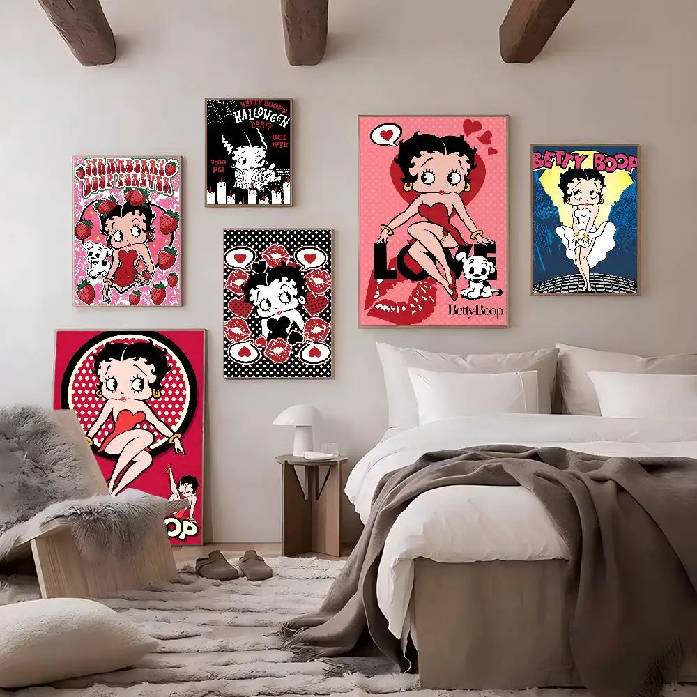 B-Betty-Cute-Boops Classic Movie Posters HD Quality Poster Wall Art Painting Study Nordic Home Decor
B-Betty-Cute-Boops Classic Movie Posters HD Quality Poster Wall Art Painting Study Nordic Home Decor