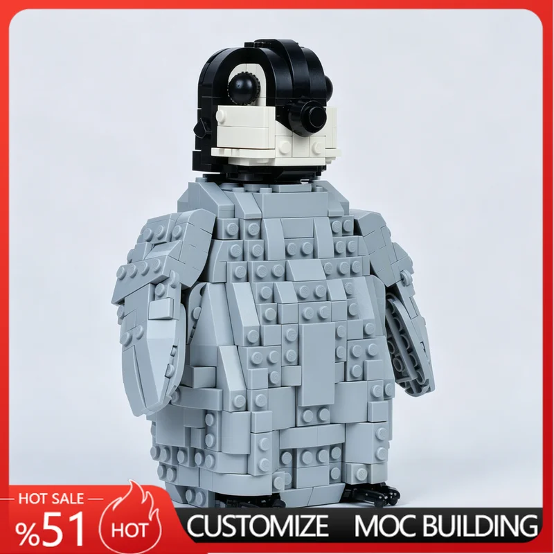 694PCS Baby Penguin Animal Building Blocks MOC Model Creative Assembly Toy Educational Collection Display Birthday Gift For funs
694PCS Baby Penguin Animal Building Blocks MOC Model Creative Assembly Toy Educational Collection Display Birthday Gift For funs