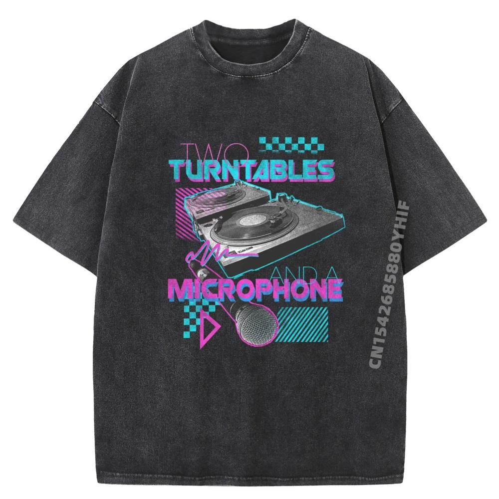 Old School Dj Two Turntables And Microphone 80 Vinyl Wholesale Tshirts 100 Pcs Men Clothes Washed T-shirts For Men
Old School Dj Two Turntables And Microphone 80 Vinyl Wholesale Tshirts 100 Pcs Men Clothes Washed T-shirts For Men