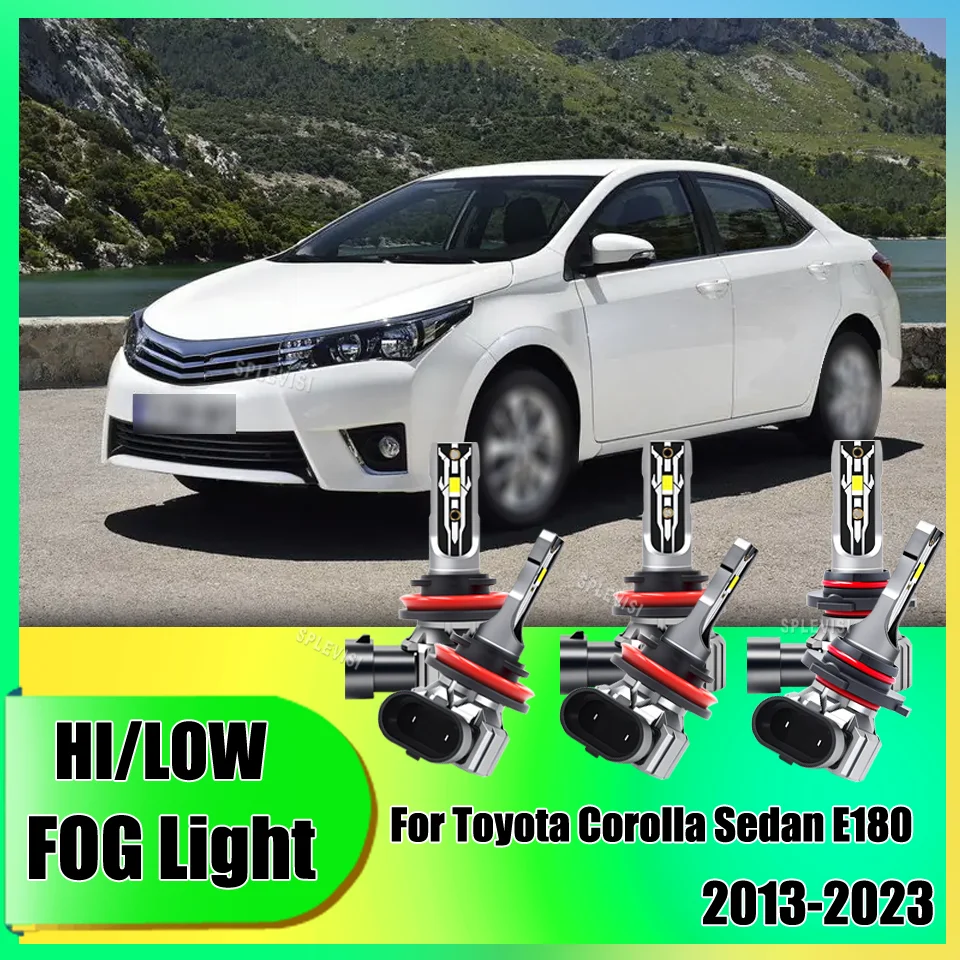 Simple Replacement 9005 H11 High Low Beam Fog Light For Toyota Corolla Sedan E180 2013 2014 2015 2016 2017 2018 2019 2020-2023
Simple Replacement 9005 H11 High Low Beam Fog Light For Toyota Corolla Sedan E180 2013 2014 2015 2016 2017 2018 2019 2020-2023
