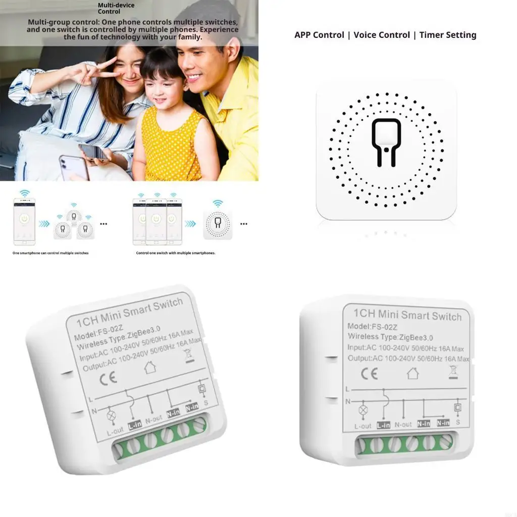 M6CA Wireless WIFI Switches for Home Automation Voice Enable Home Assistants Switches
M6CA Wireless WIFI Switches for Home Automation Voice Enable Home Assistants Switches