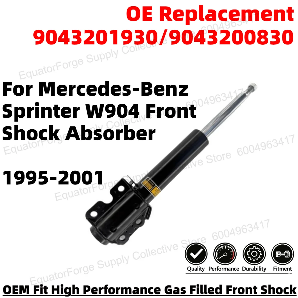 High Performance Front Shock Absorber for Mercedes-Benz Sprinter W904 Smooth Ride OE Replacement 9043201930/9043200830
High Performance Front Shock Absorber for Mercedes-Benz Sprinter W904 Smooth Ride OE Replacement 9043201930/9043200830