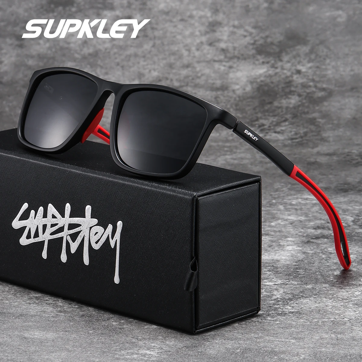 SUPKLEY Fashionable Men'S Polarized Sunglasses Square Frame Comfortable Nose Support Uv Protection
SUPKLEY Fashionable Men'S Polarized Sunglasses Square Frame Comfortable Nose Support Uv Protection