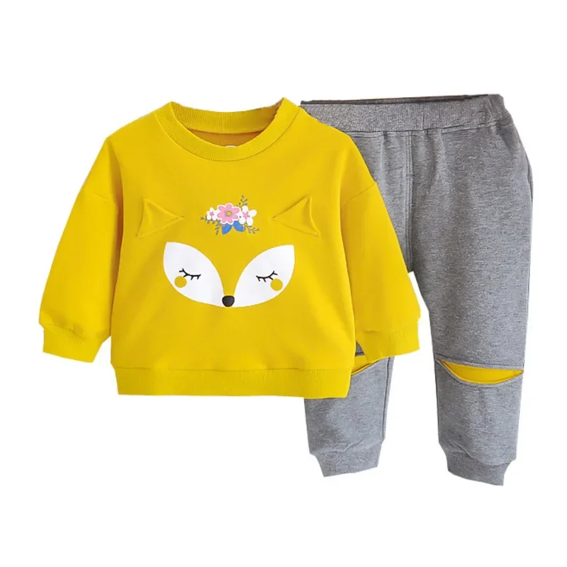 New Spring Autumn Baby Clothes Suit Kids Girls Clothing Children T-Shirt Pants 2Pcs/Set Toddler Casual Costume Infant Tracksuits
New Spring Autumn Baby Clothes Suit Kids Girls Clothing Children T-Shirt Pants 2Pcs/Set Toddler Casual Costume Infant Tracksuits