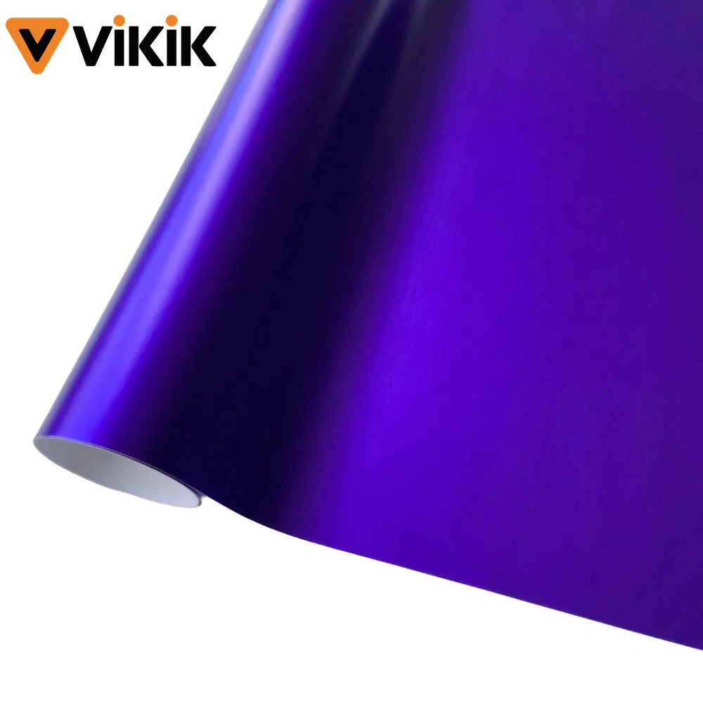 Purple Matte Satin Chrome Metallic Vinyl Car Sticker Decal Ice Film Motorcycle Wrap Foil with Air Release
Purple Matte Satin Chrome Metallic Vinyl Car Sticker Decal Ice Film Motorcycle Wrap Foil with Air Release