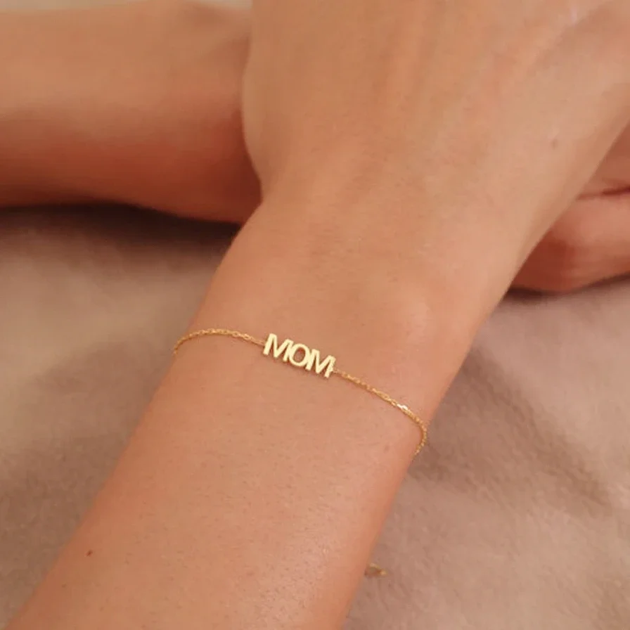 Custom Name Stainless Steel Bracelets for Women 2024 New Personalized Girls Gold Jewelry Mothers Day Gifts Pulsera Personalizada
Custom Name Stainless Steel Bracelets for Women 2024 New Personalized Girls Gold Jewelry Mothers Day Gifts Pulsera Personalizada