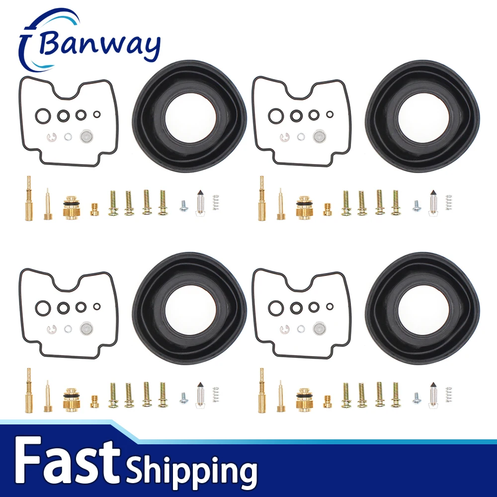 For Yamaha FZS1000 FAZER FZ-1 2001-2005 FZS 1000 4X Carburetor Carb Rebuild Kit
For Yamaha FZS1000 FAZER FZ-1 2001-2005 FZS 1000 4X Carburetor Carb Rebuild Kit