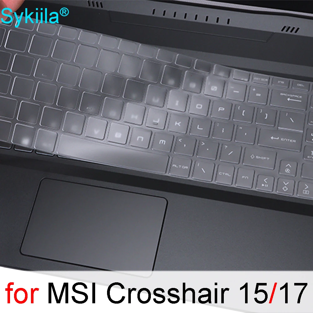 Чехол для клавиатуры для MSI Crosshair 15 Crosshair 17, силиконовый защитный чехол для игрового ноутбука, аксессуары 15,6 17,3 дюйма
Чехол для клавиатуры для MSI Crosshair 15 Crosshair 17, силиконовый защитный чехол для игрового ноутбука, аксессуары 15,6 17,3 дюйма