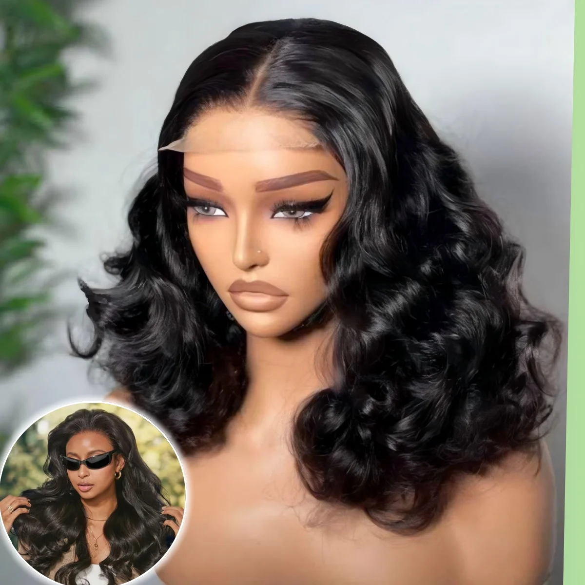 Body Wave Human Hair Wigs 13x6 HD Lace Frontal Wig 250% Density Pre Plucked Natural Black Remy Human Hair Wigs for Daily Wear
Body Wave Human Hair Wigs 13x6 HD Lace Frontal Wig 250% Density Pre Plucked Natural Black Remy Human Hair Wigs for Daily Wear