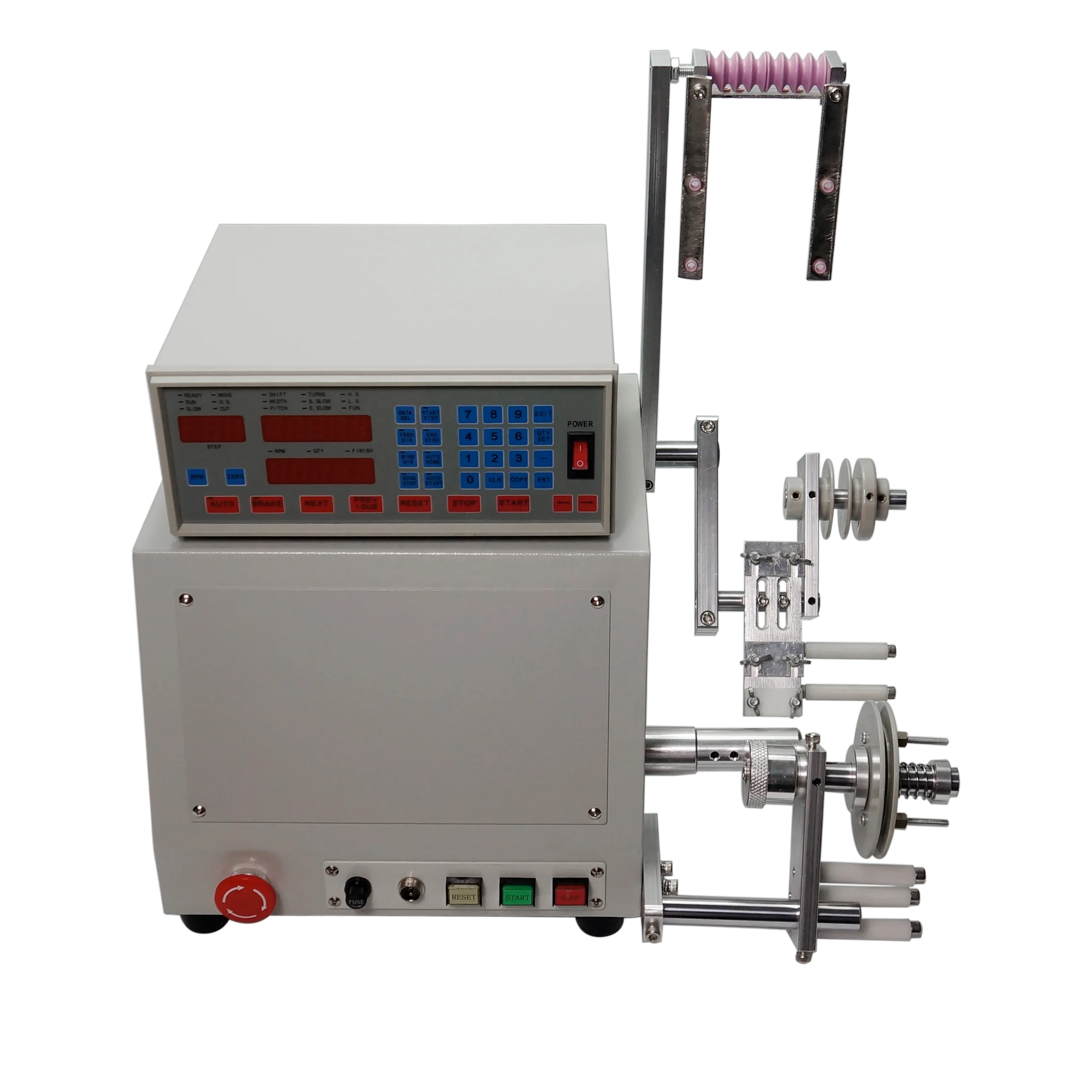 LY 810 New Computer C 400W Automatic Coil Winder Winding Machine 0.03-1.2mm Wire 220V/110V
LY 810 New Computer C 400W Automatic Coil Winder Winding Machine 0.03-1.2mm Wire 220V/110V