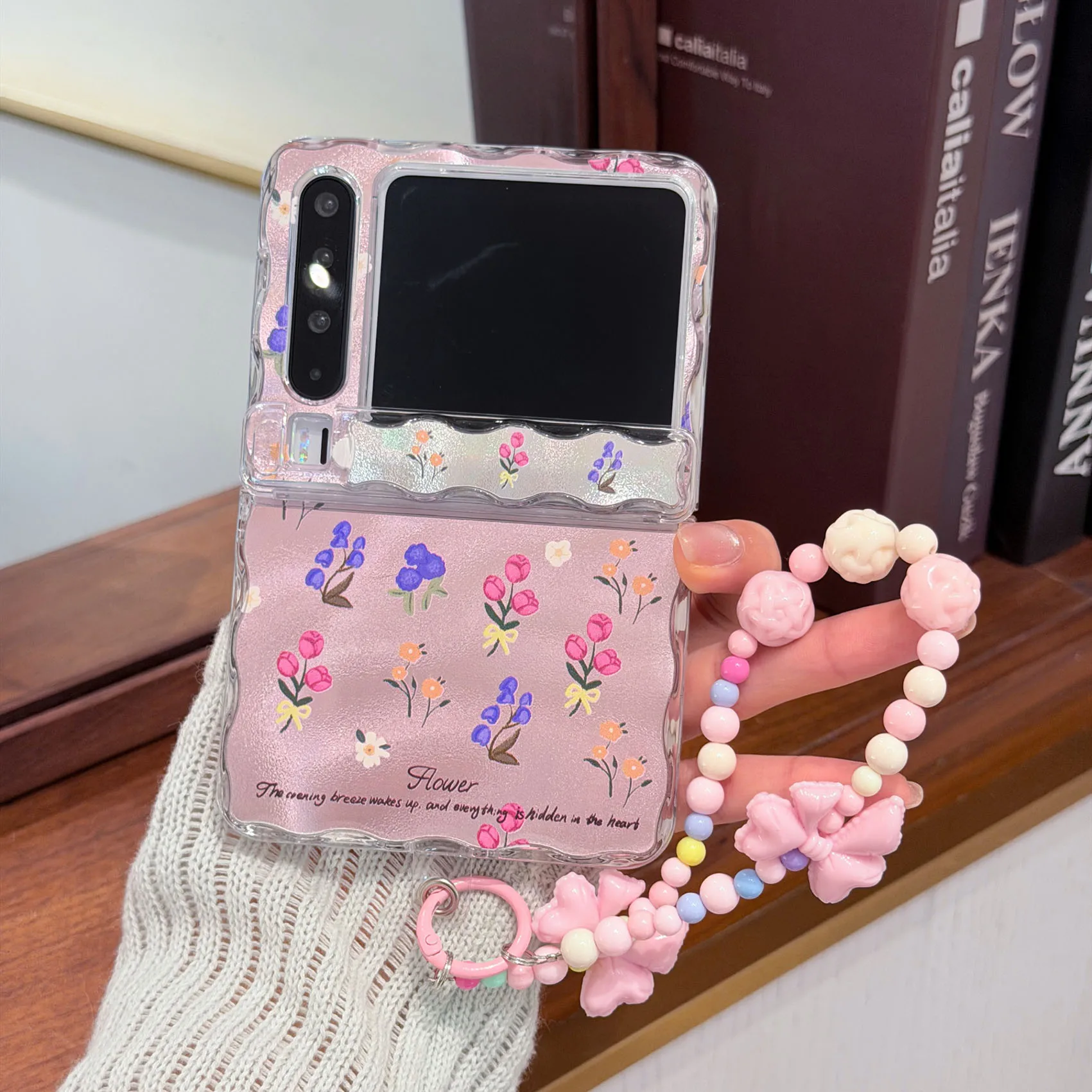 Back Cover For Huawei Pura X Pocket 2 Case Glitter Pink Purple Flower Bracelet Wristband Chain Shockproof Phone Case
Back Cover For Huawei Pura X Pocket 2 Case Glitter Pink Purple Flower Bracelet Wristband Chain Shockproof Phone Case