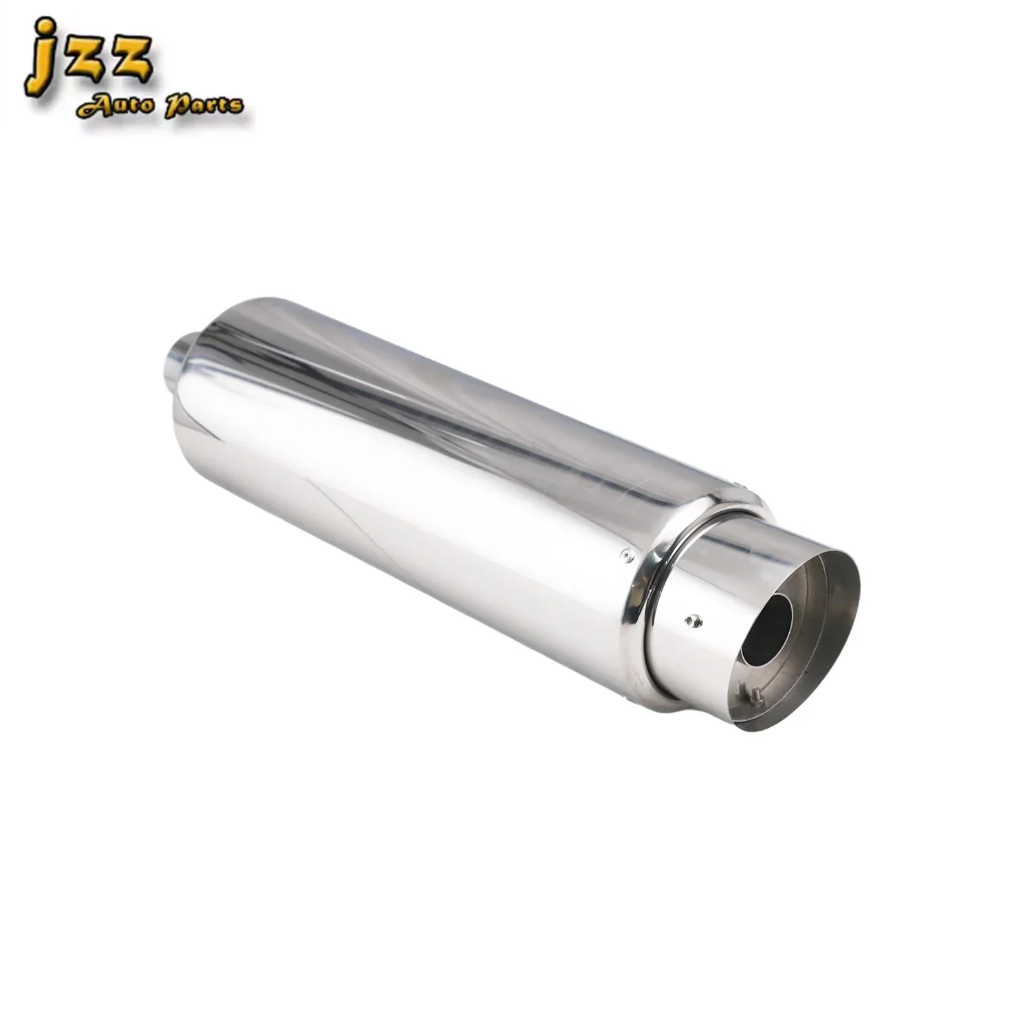 Stainless Steel Silence r Muffler 2'' ID to 4.5'' OD Universal Muffler System Exhaust Pipe Silver
Stainless Steel Silence r Muffler 2'' ID to 4.5'' OD Universal Muffler System Exhaust Pipe Silver