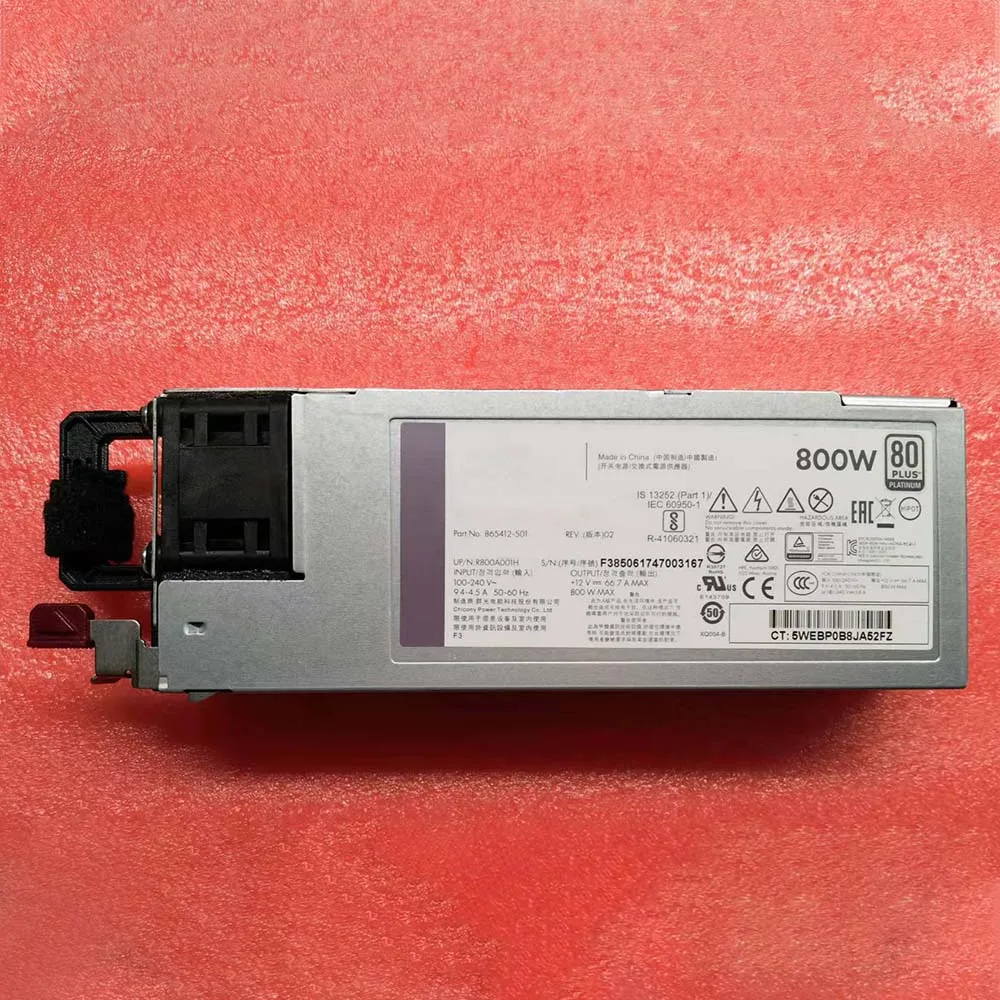 For HP G10 Switching Server PSU Power Supply 865414-B21 HSTNS-PC41 865409-001 866730-001 865414-B21 865412-101 800W
For HP G10 Switching Server PSU Power Supply 865414-B21 HSTNS-PC41 865409-001 866730-001 865414-B21 865412-101 800W