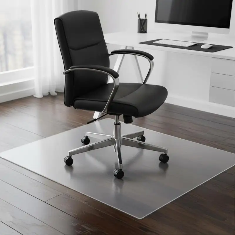 Floor Protector Mat 30 x 48-inch For Home Office Study Room Computer Desk Rectangular Shape Transparent PVC Material Smooth Surface Rolling Chair Use
Floor Protector Mat 30 x 48-inch For Home Office Study Room Computer Desk Rectangular Shape Transparent PVC Material Smooth Surface Rolling Chair Use