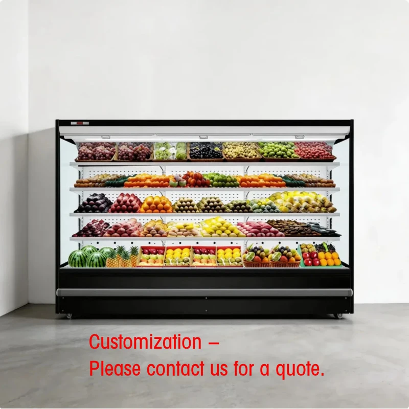 custom.Supermarket Single-Temperature Fan Cooling Cooler Vegetables and Fruits Showcase with Adjustable Shelves
custom.Supermarket Single-Temperature Fan Cooling Cooler Vegetables and Fruits Showcase with Adjustable Shelves