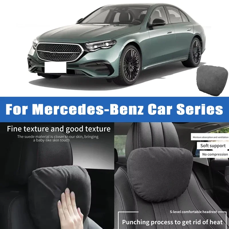 Top Quality Car Headrest Neck Support Seat Soft Neck Pillow Breathable For Mercedes Benz C E S GLC GLE CLA CLS A GLA GLB GLS MLK
Top Quality Car Headrest Neck Support Seat Soft Neck Pillow Breathable For Mercedes Benz C E S GLC GLE CLA CLS A GLA GLB GLS MLK