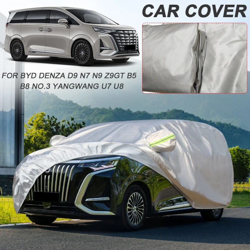 Водонепроницаемый автомобильный чехол из полиэстера 210T для BYD DENZA B5 B8 FCB LEAPARD 5 8 DENZA D9 N7 N9 NO.3 SUPER 3 Z9 Z9GT YANGWANG U7 U8
Водонепроницаемый автомобильный чехол из полиэстера 210T для BYD DENZA B5 B8 FCB LEAPARD 5 8 DENZA D9 N7 N9 NO.3 SUPER 3 Z9 Z9GT YANGWANG U7 U8