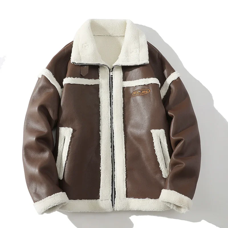2023 Winter New White Bottom Contrast Fur Edge Fur One Piece Collar Leather Coat Lamb Thick Coat
2023 Winter New White Bottom Contrast Fur Edge Fur One Piece Collar Leather Coat Lamb Thick Coat