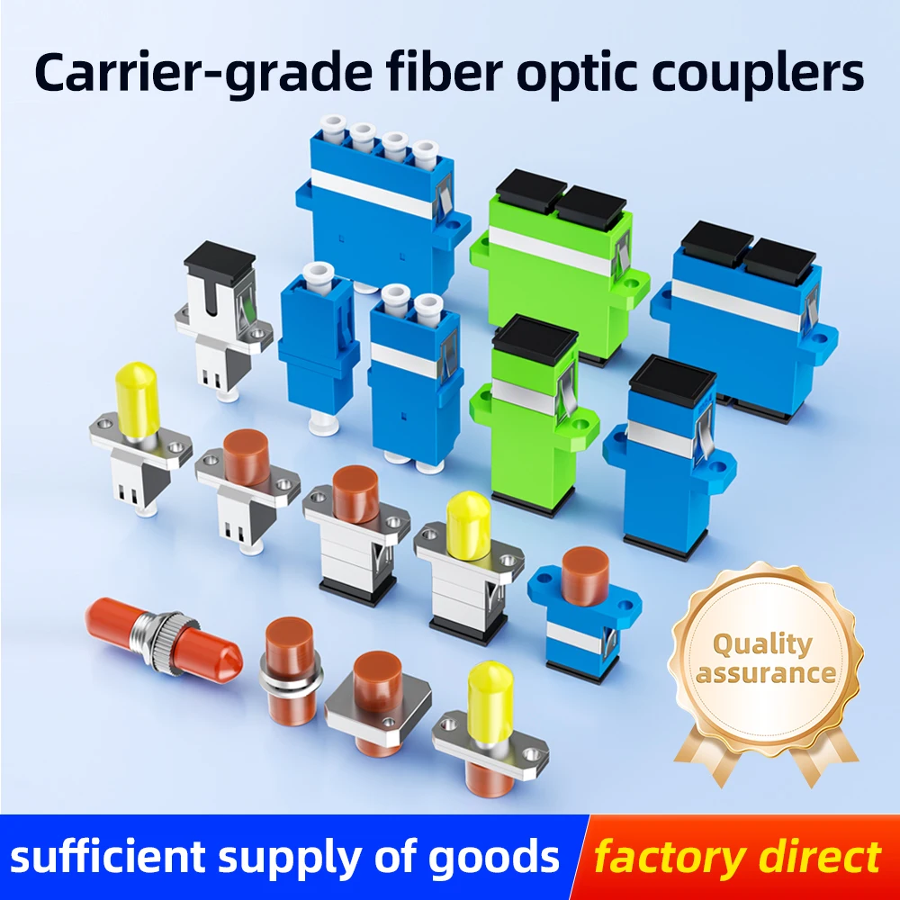 SAIVXIAN 50pcs/Lot SC APC/SC UPC Single Mode Optical Fiber Connector Flange Head Coupler Square joint Adapter
SAIVXIAN 50pcs/Lot SC APC/SC UPC Single Mode Optical Fiber Connector Flange Head Coupler Square joint Adapter